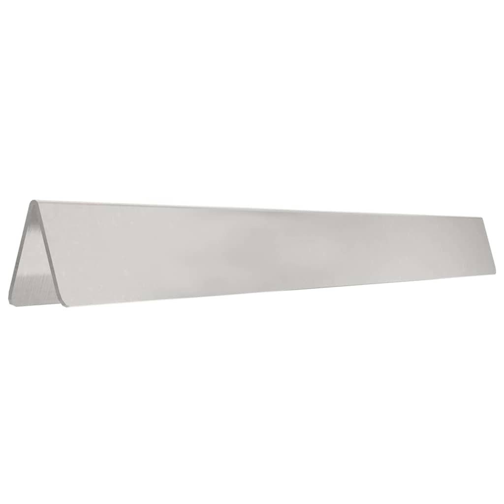 Tuinrand 4 pcs Zilver 450 x 0,05 x 20 cm Roestvrij staal is nu te koop bij PeponiXL, paradijselijk wonen!
