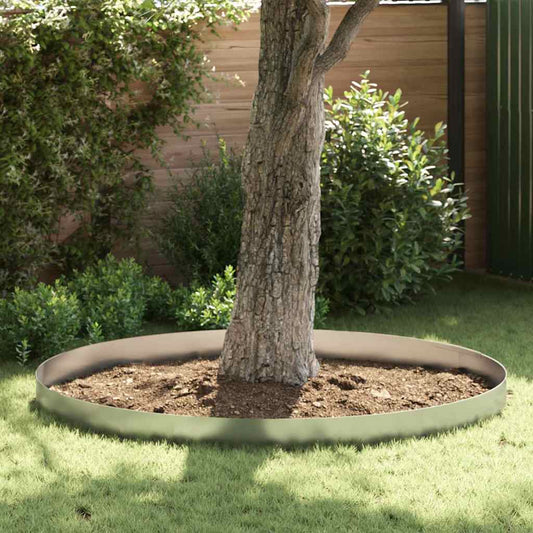 Tuinrand Zilver 450 x 0,05 x 20 cm Gegalvaniseerd staal is nu te koop bij PeponiXL, paradijselijk wonen!