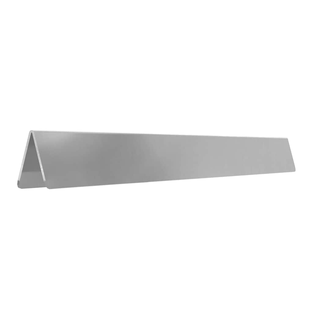 Tuinrand 4 pcs Zilver 450 x 0,05 x 25 cm Gegalvaniseerd staal