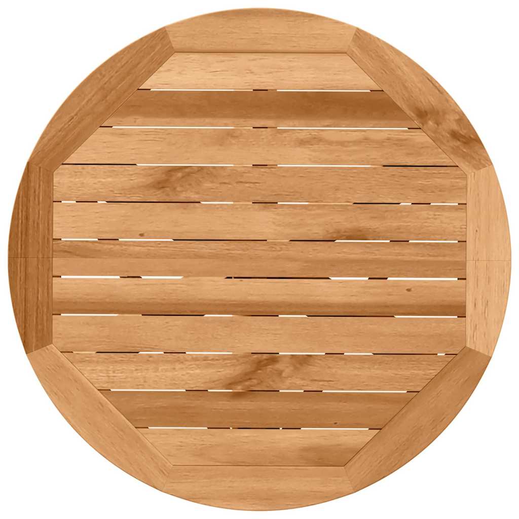 Tuin eettafelset 5 pcs Naturel Massief Acaciahout is nu te koop bij PeponiXL, paradijselijk wonen!