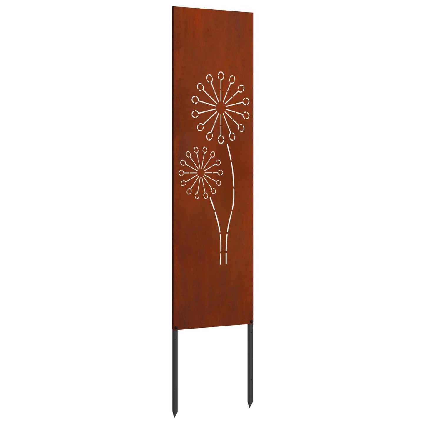 Tuin Privacy Screen Fretwerk Roestig 32 x 140 cm weervast staal is nu te koop bij PeponiXL, paradijselijk wonen!