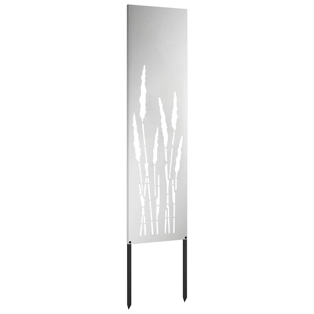 Tuin Privacy Screen Zilver 32 x 140 cm Gegalvaniseerd staal is nu te koop bij PeponiXL, paradijselijk wonen!
