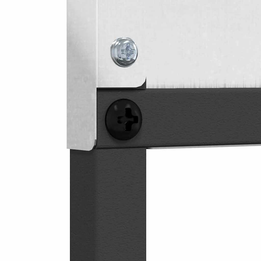 Tuin Privacy Screen Bloemen Zilver 32 x 140 cm Roestvrij staal is nu te koop bij PeponiXL, paradijselijk wonen!