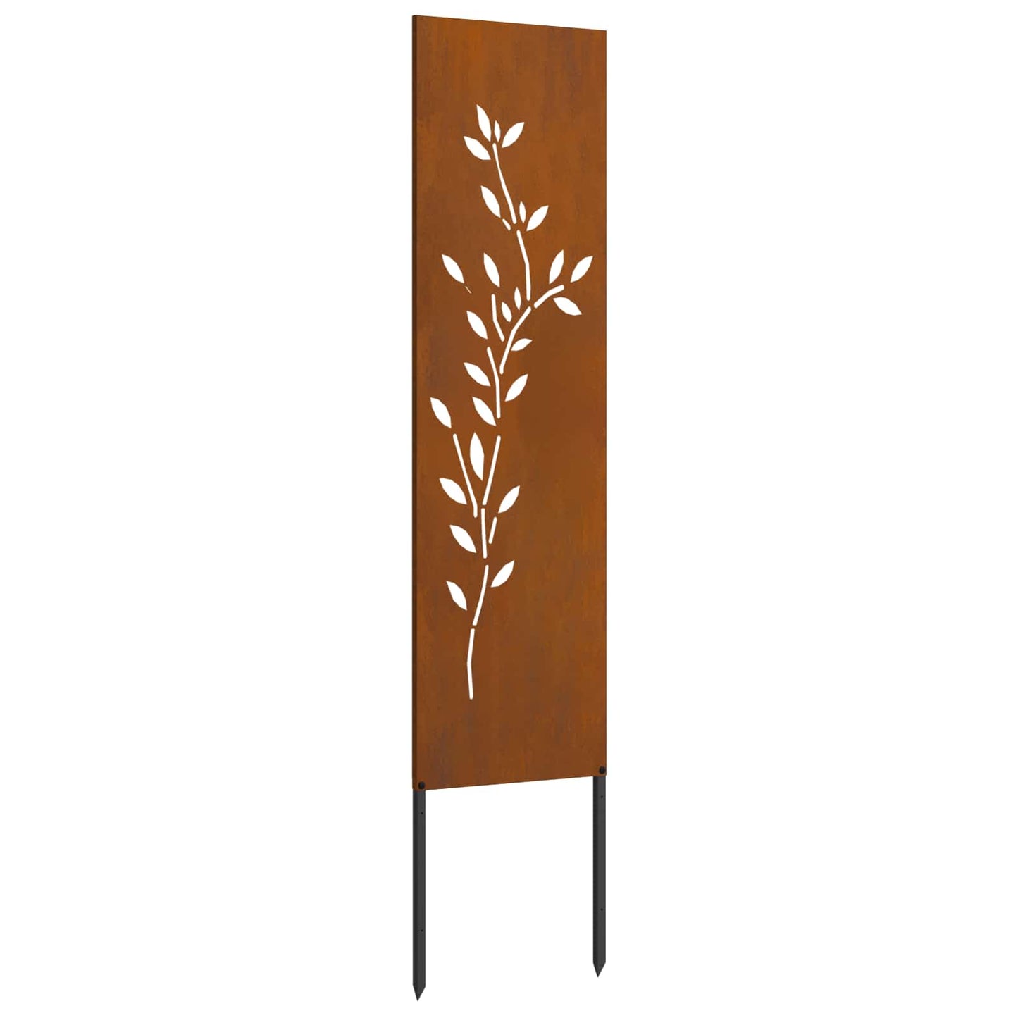 Tuin Privacy Screen Bloemen Roestig 32 x 140 cm Cortenstaal is nu te koop bij PeponiXL, paradijselijk wonen!