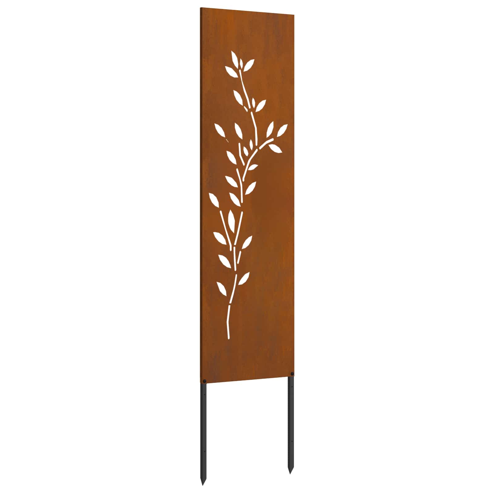 Tuin Privacy Screen Bloemen Roestig 32 x 140 cm Cortenstaal is nu te koop bij PeponiXL, paradijselijk wonen!