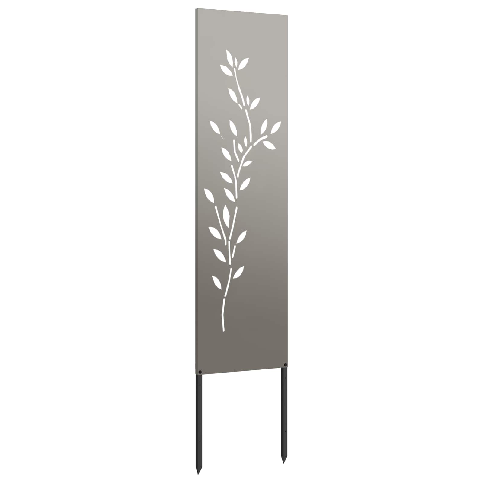 Tuin Privacy Screen Bloemen Roestig 32 x 140 cm Cortenstaal is nu te koop bij PeponiXL, paradijselijk wonen!