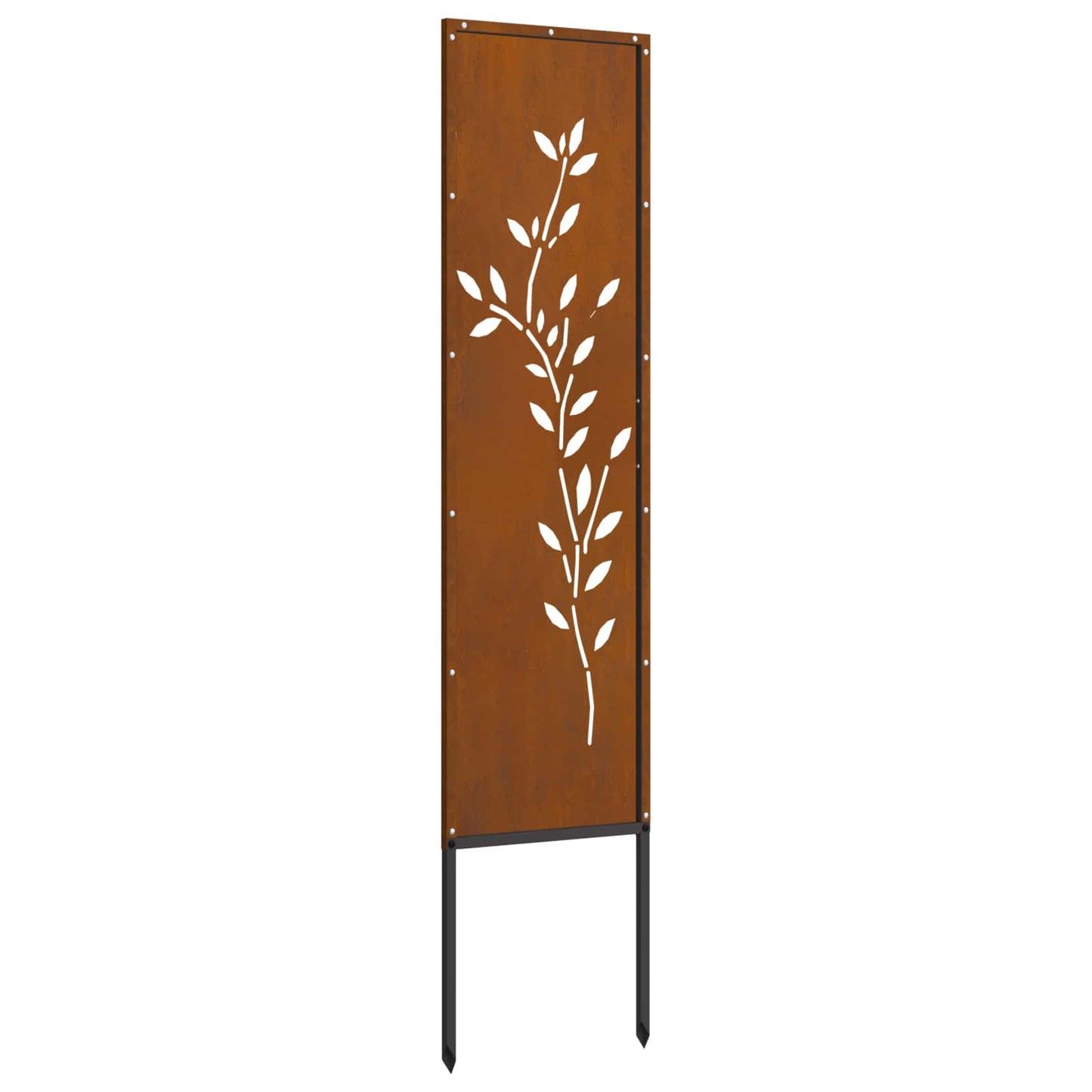 Tuin Privacy Screen Bloemen Roestig 32 x 140 cm Cortenstaal is nu te koop bij PeponiXL, paradijselijk wonen!
