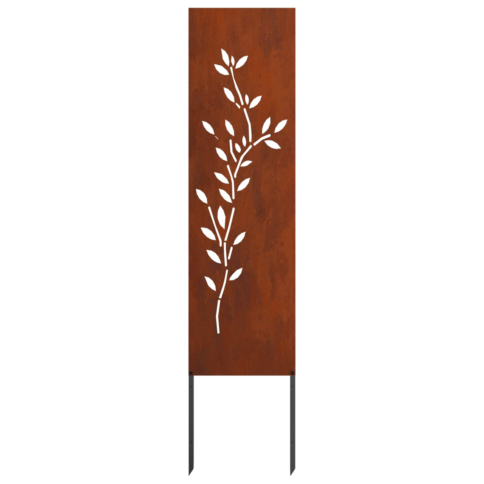 Tuin Privacy Screen Bloemen Roestig 32 x 140 cm Cortenstaal is nu te koop bij PeponiXL, paradijselijk wonen!