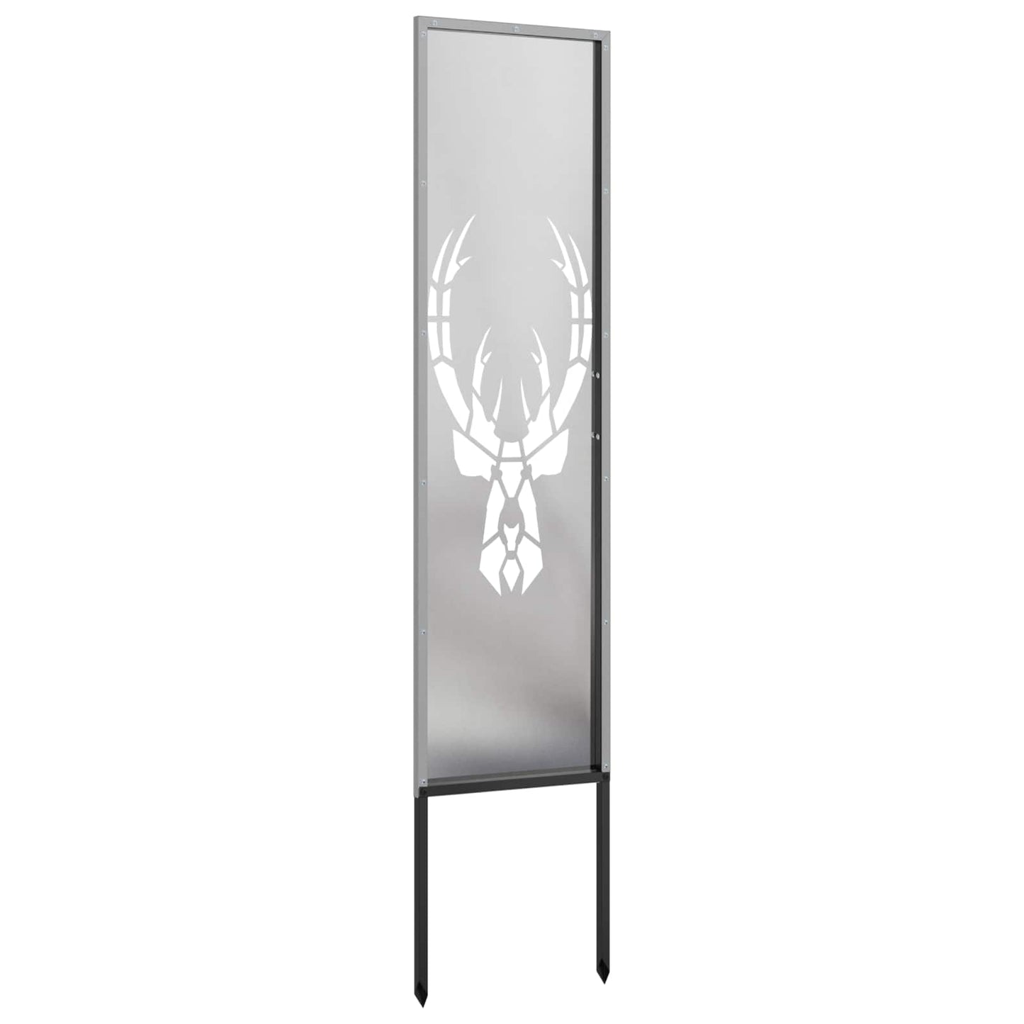 Tuin Privacy Screen Zilver 32 x 140 cm Roestvrij staal is nu te koop bij PeponiXL, paradijselijk wonen!