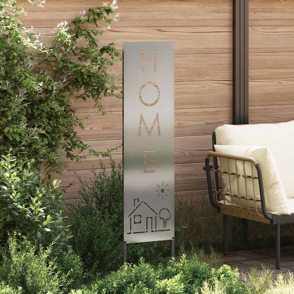 Tuin Privacy Screen Zilver 32 x 140 cm Gegalvaniseerd staal is nu te koop bij PeponiXL, paradijselijk wonen!