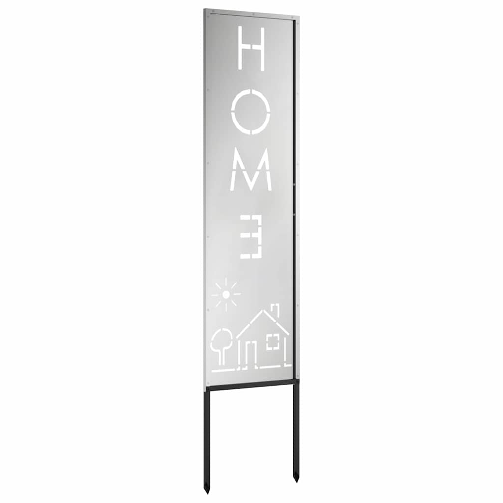 Tuin Privacy Screen Zilver 32 x 140 cm Gegalvaniseerd staal is nu te koop bij PeponiXL, paradijselijk wonen!