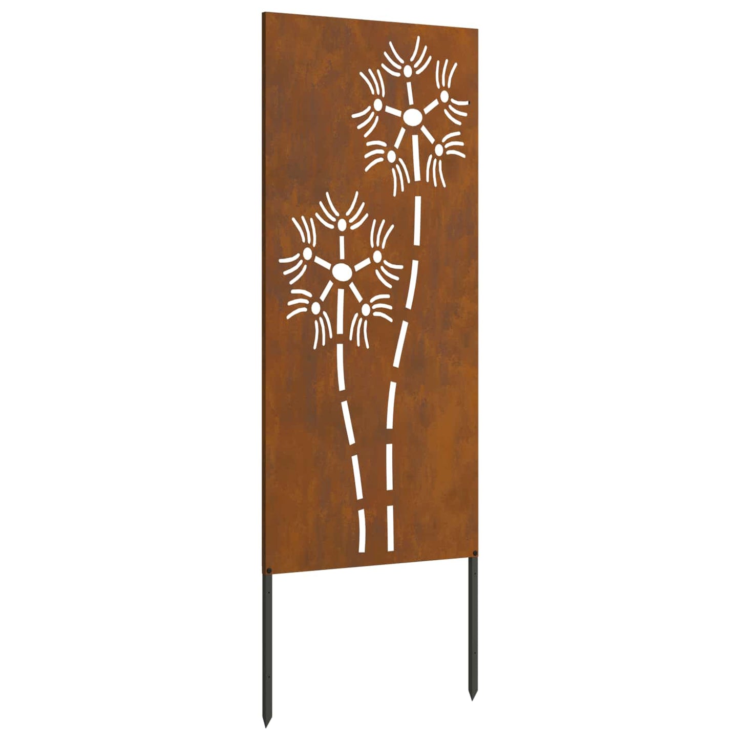Tuin Privacy Screen Fretwerk Roestig 50 x 140 cm Cortenstaal is nu te koop bij PeponiXL, paradijselijk wonen!