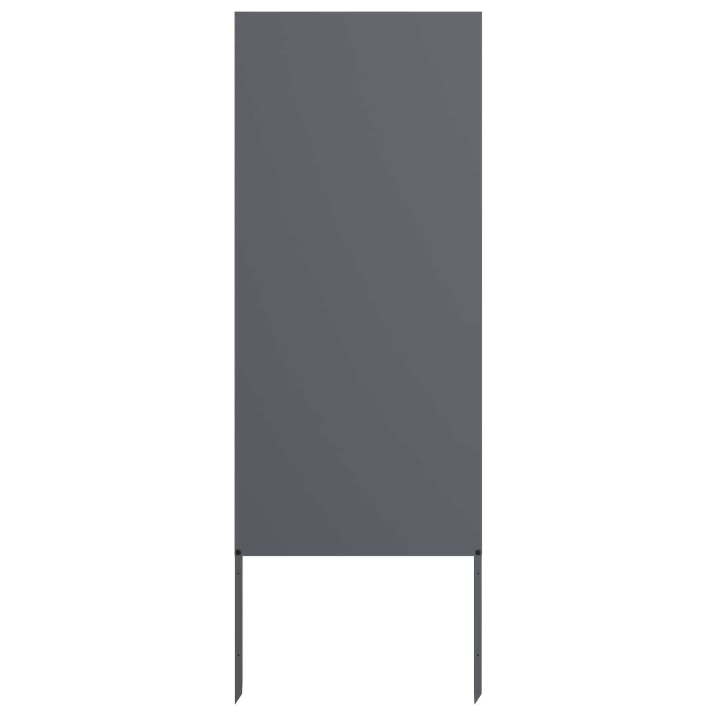 Tuin Privacy Screen Antraciet 50 x 140 cm Koudgewalst staal is nu te koop bij PeponiXL, paradijselijk wonen!