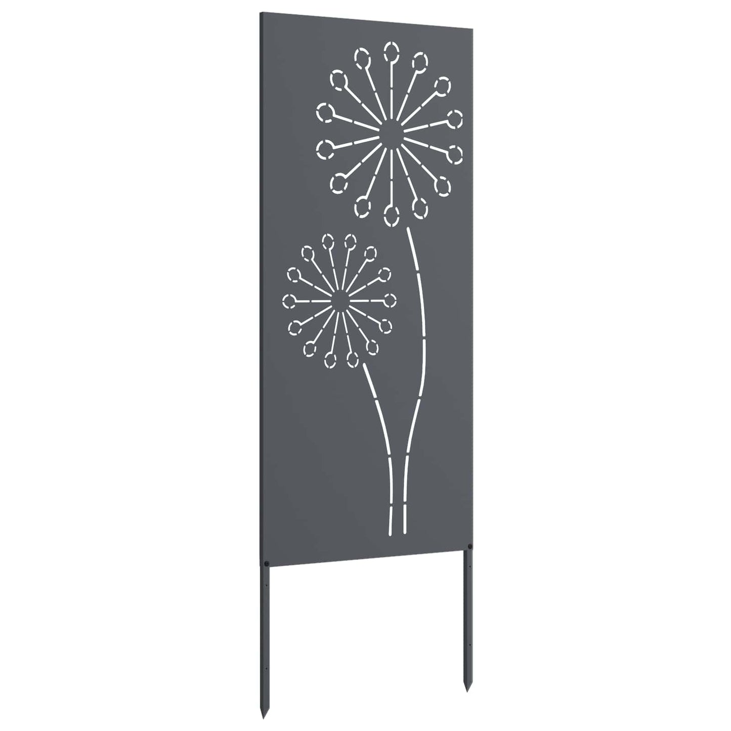 Tuin Privacy Screen Antraciet 50 x 140 cm Koudgewalst staal is nu te koop bij PeponiXL, paradijselijk wonen!