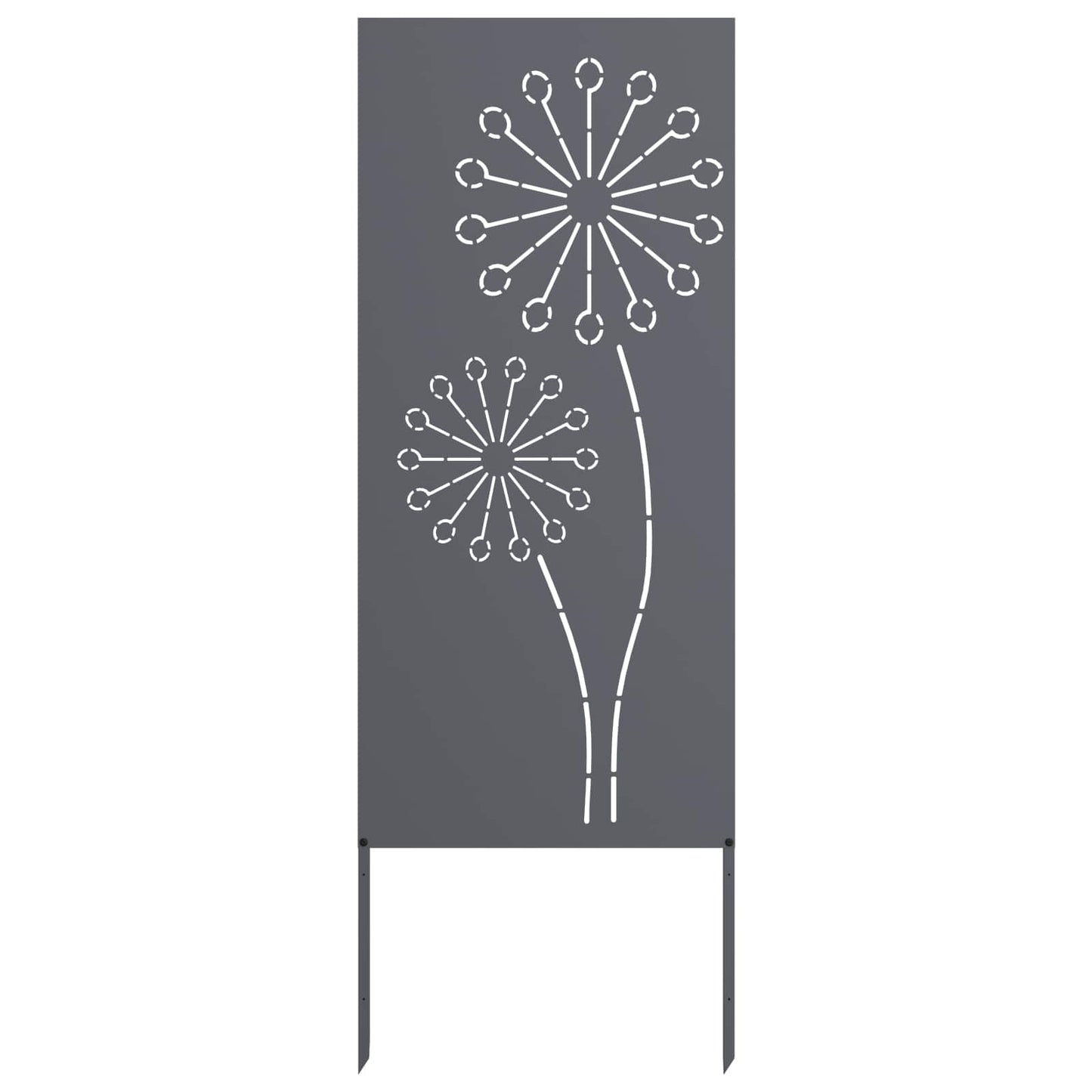 Tuin Privacy Screen Antraciet 50 x 140 cm Koudgewalst staal is nu te koop bij PeponiXL, paradijselijk wonen!