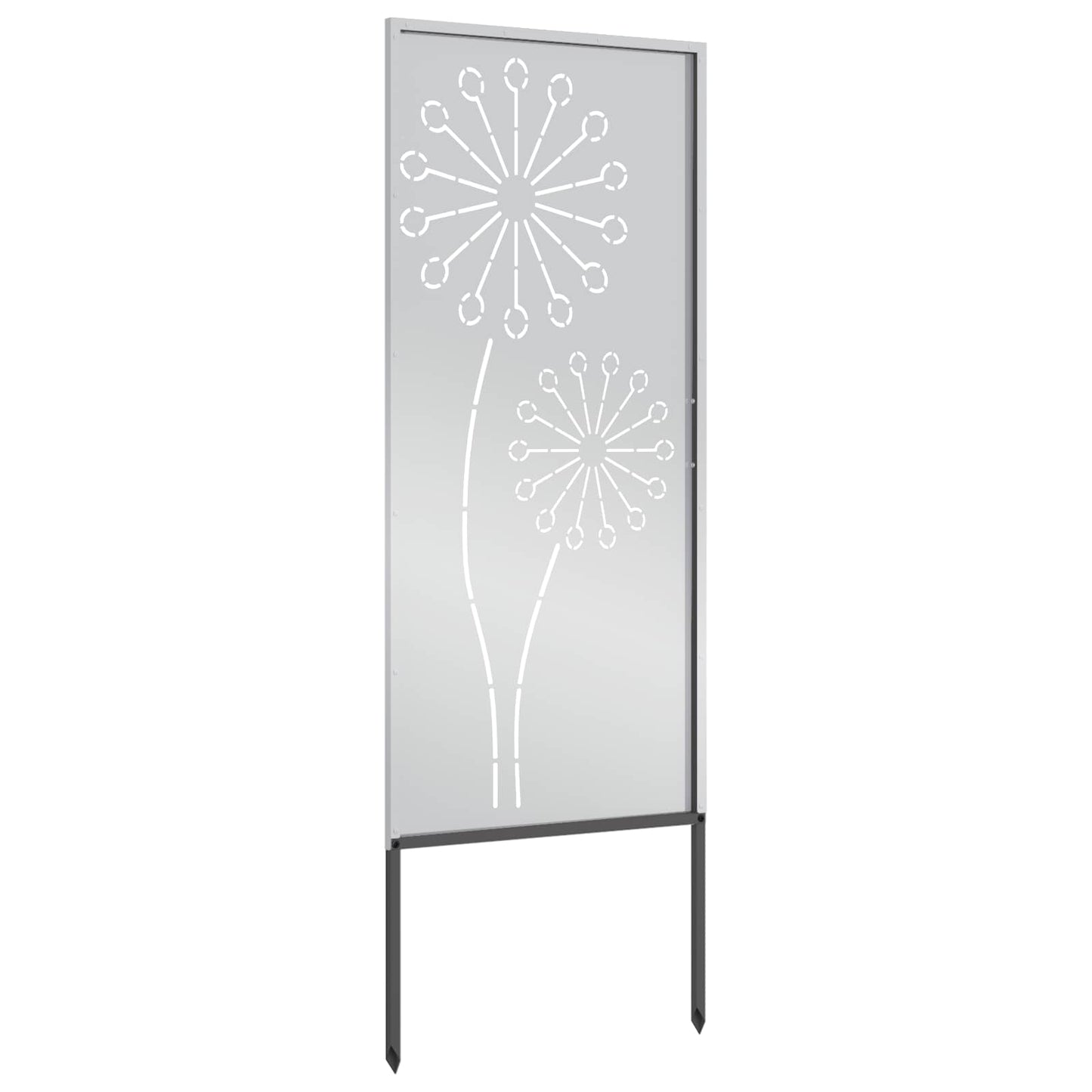 Tuin Privacy Screen Zilver 50 x 140 cm Gegalvaniseerd staal is nu te koop bij PeponiXL, paradijselijk wonen!