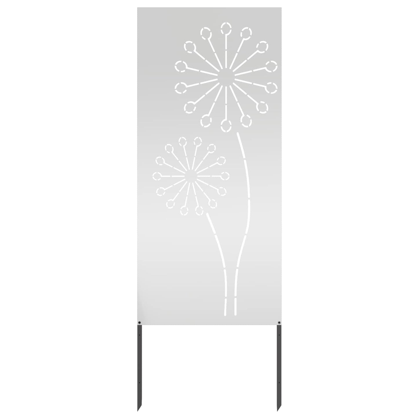 Tuin Privacy Screen Zilver 50 x 140 cm Gegalvaniseerd staal is nu te koop bij PeponiXL, paradijselijk wonen!