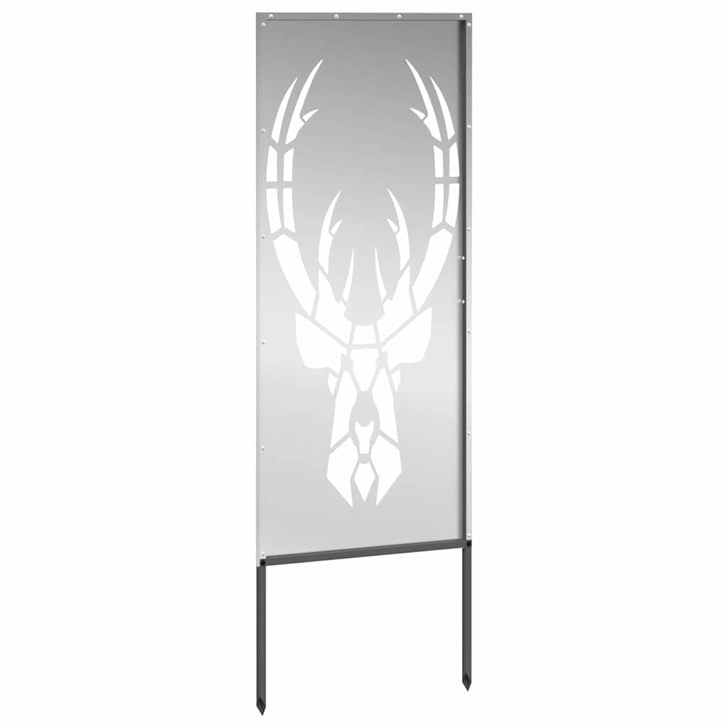 Tuin Privacy Screen Zilver 50 x 140 cm Gegalvaniseerd staal is nu te koop bij PeponiXL, paradijselijk wonen!