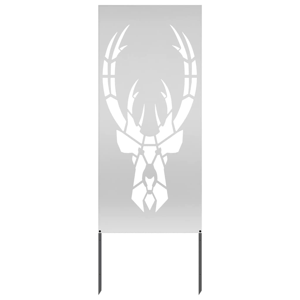 Tuin Privacy Screen Zilver 50 x 140 cm Gegalvaniseerd staal is nu te koop bij PeponiXL, paradijselijk wonen!