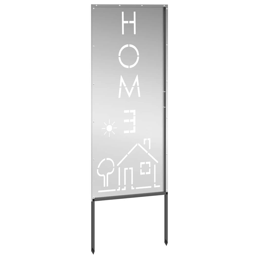 Tuin Privacy Screen Zilver 50 x 140 cm Gegalvaniseerd staal is nu te koop bij PeponiXL, paradijselijk wonen!