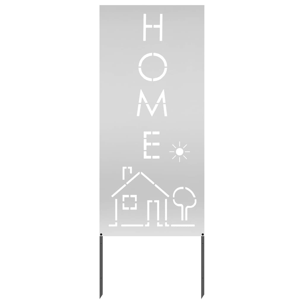 Tuin Privacy Screen Zilver 50 x 140 cm Gegalvaniseerd staal is nu te koop bij PeponiXL, paradijselijk wonen!