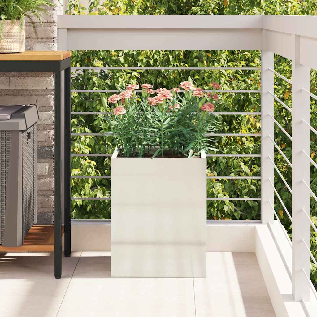 Tuin Bloempot Gegalvaniseerd staal 32 x 32 x 40 cm is nu te koop bij PeponiXL, paradijselijk wonen!