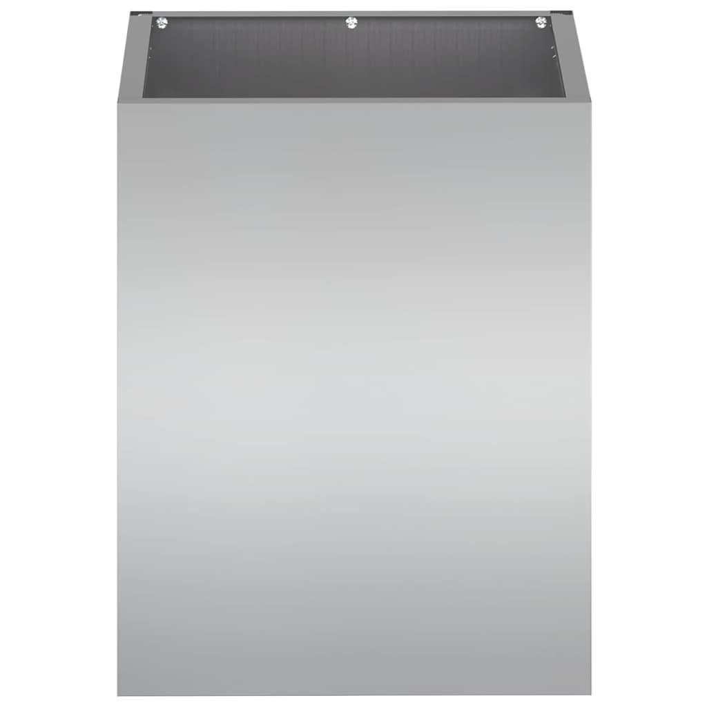 Tuin Bloempot Gegalvaniseerd staal 32 x 32 x 40 cm is nu te koop bij PeponiXL, paradijselijk wonen!