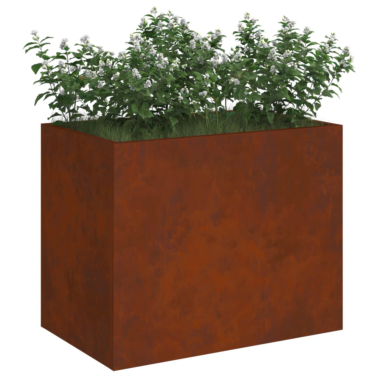 Tuin Bloempot Cortenstaal 50 x 32 x 40 cm Cortenstaal is nu te koop bij PeponiXL, paradijselijk wonen!