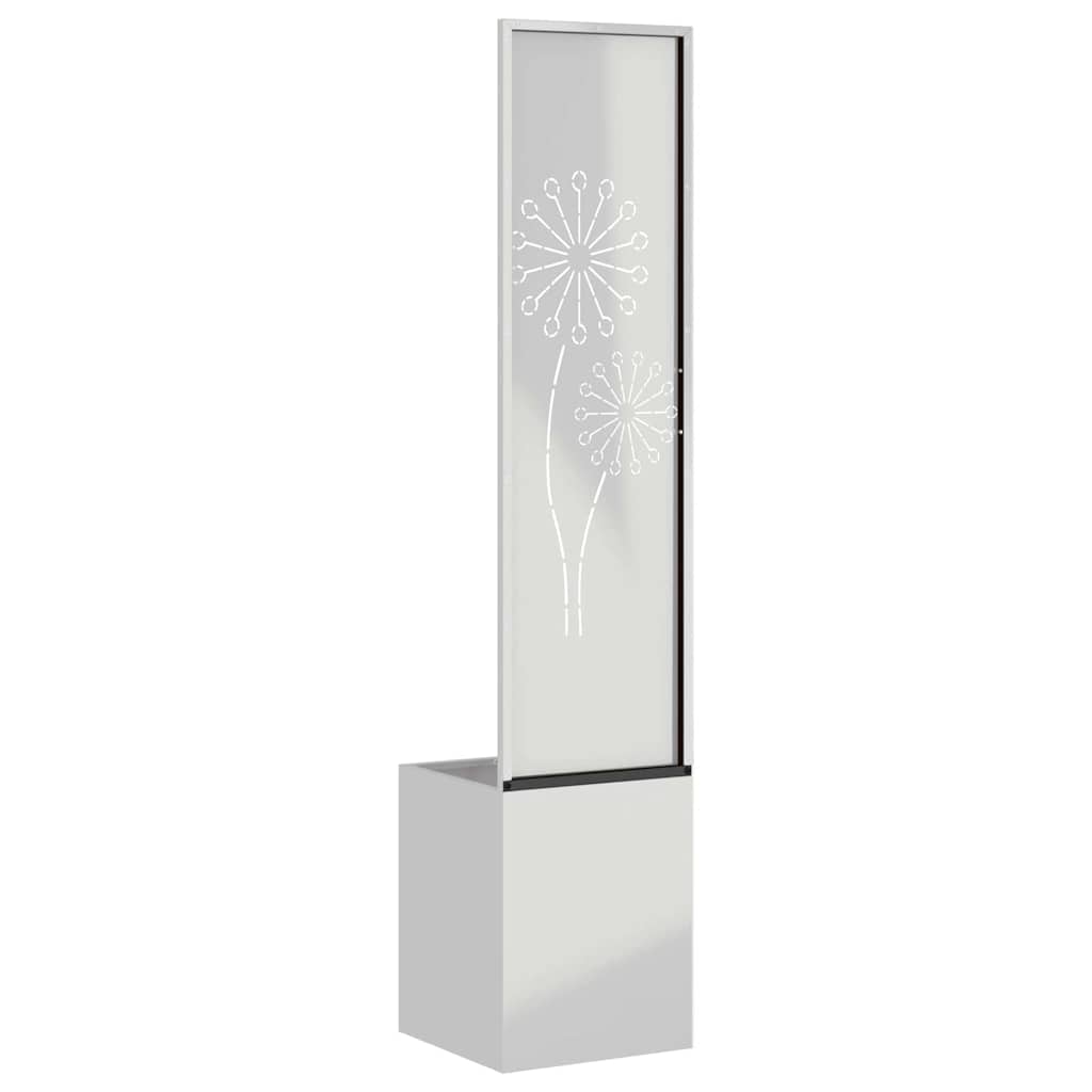 Tuin Privacy Screen Zilver 32 x 150 cm Gegalvaniseerd staal is nu te koop bij PeponiXL, paradijselijk wonen!