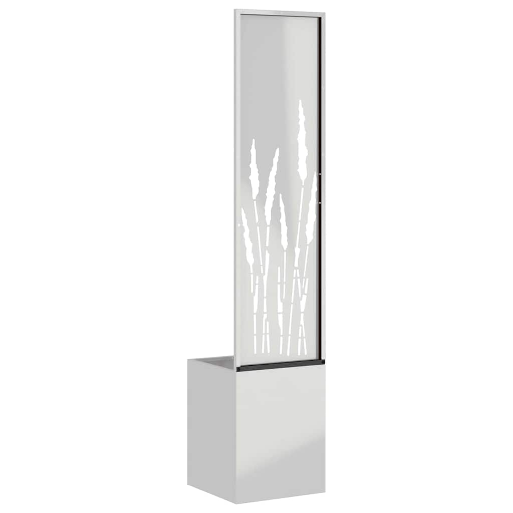 Tuin Privacy Screen Zilver 32 x 150 cm Gegalvaniseerd staal is nu te koop bij PeponiXL, paradijselijk wonen!