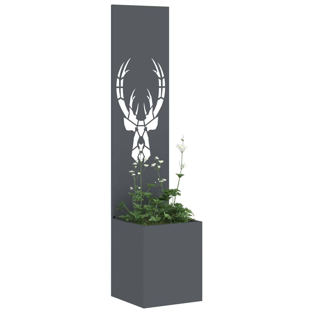 Tuin Privacy Screen Dierenprint Antraciet 32 x 32 x 150 cm is nu te koop bij PeponiXL, paradijselijk wonen!