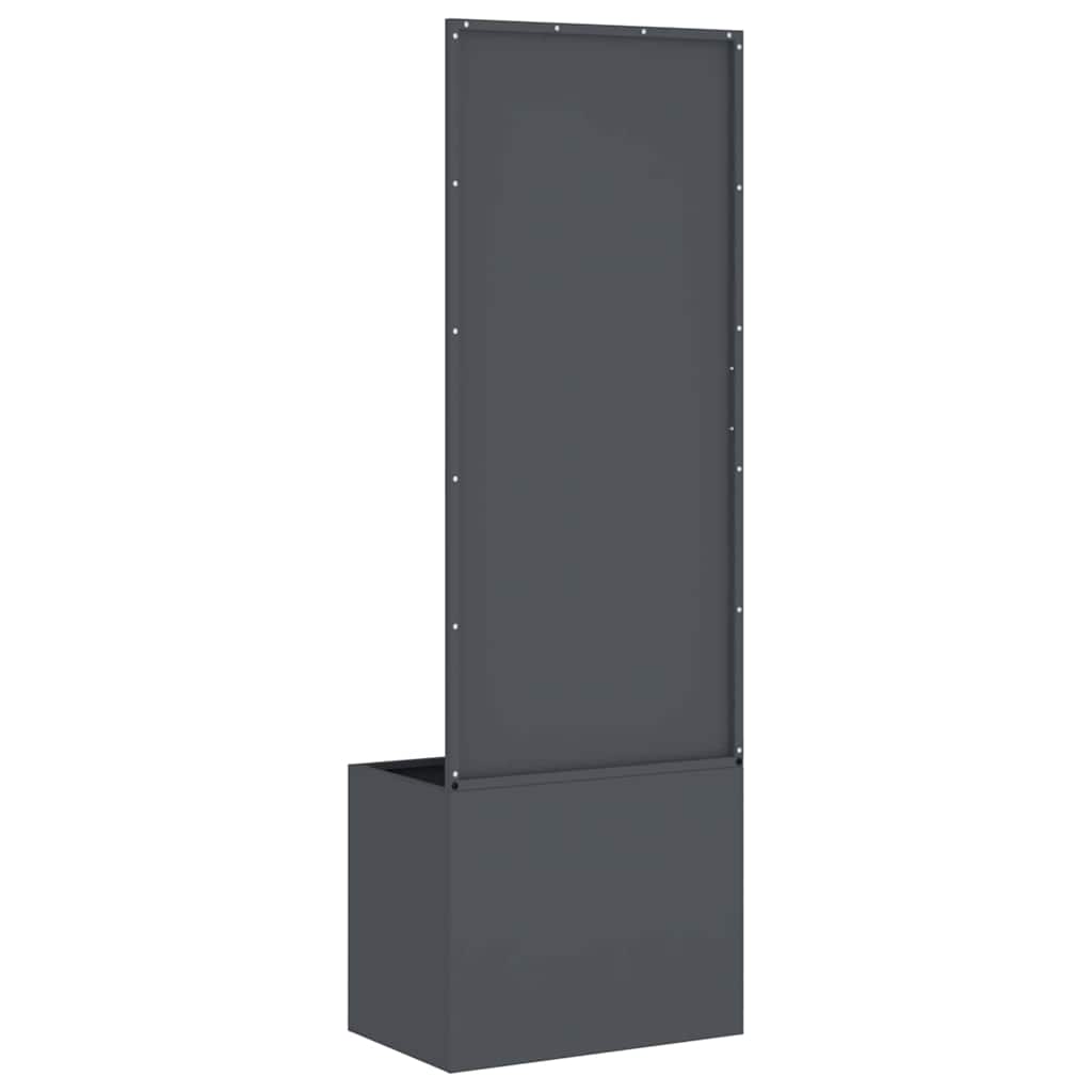 Tuin Privacy Screen Antraciet 50 x 150 cm Koudgewalst staal is nu te koop bij PeponiXL, paradijselijk wonen!