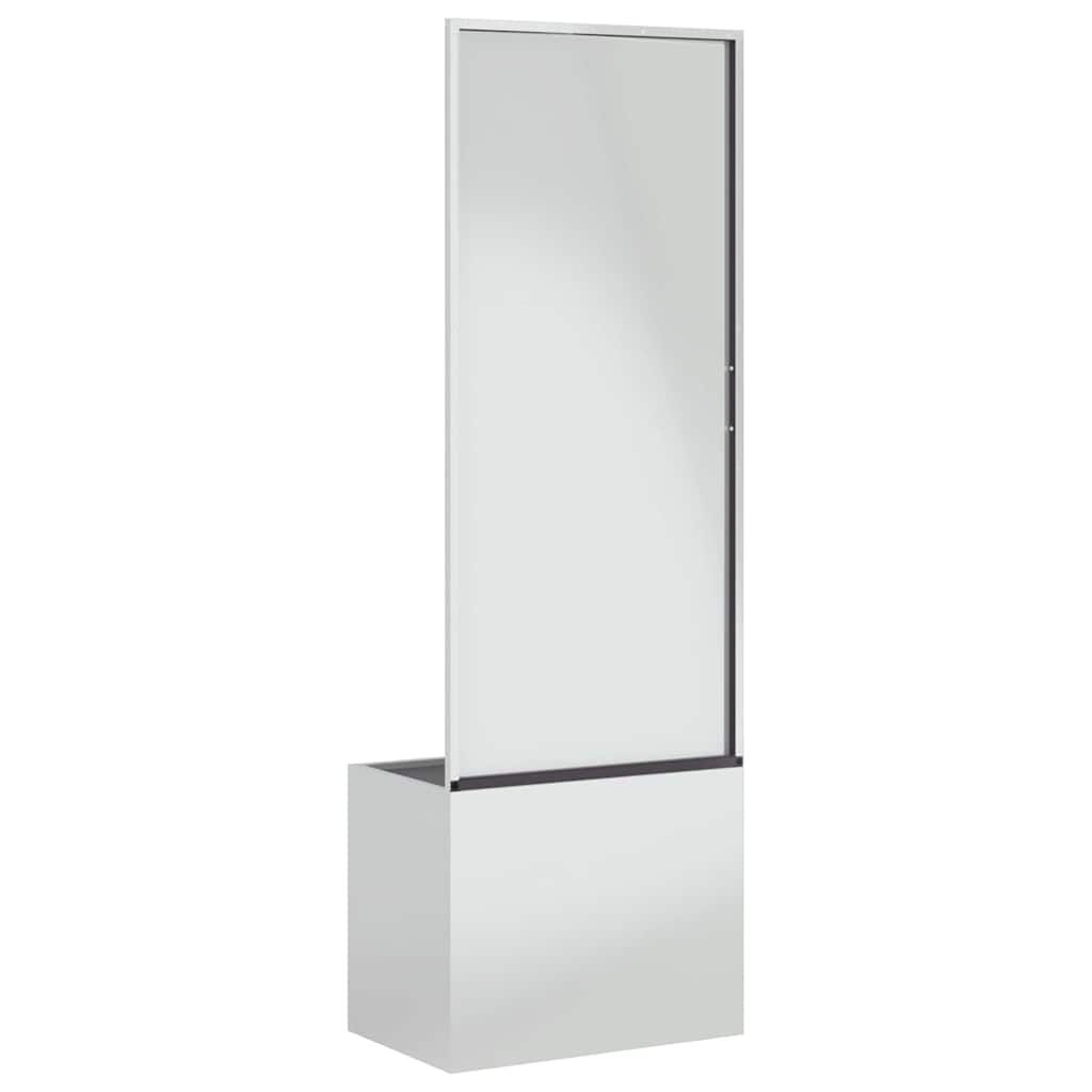 Tuin Privacy Screen Fretwerk Zilver 50 x 32 x 150 cm is nu te koop bij PeponiXL, paradijselijk wonen!