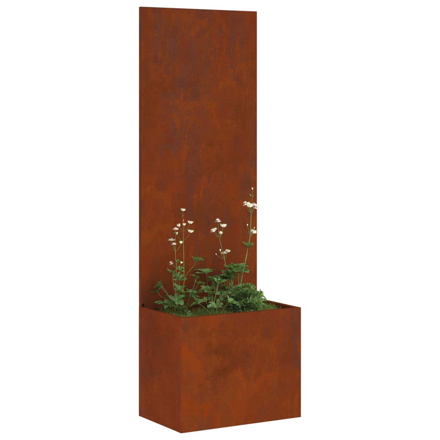 Tuin Privacy Screen Roestig 50 x 32 x 150 cm Cortenstaal is nu te koop bij PeponiXL, paradijselijk wonen!