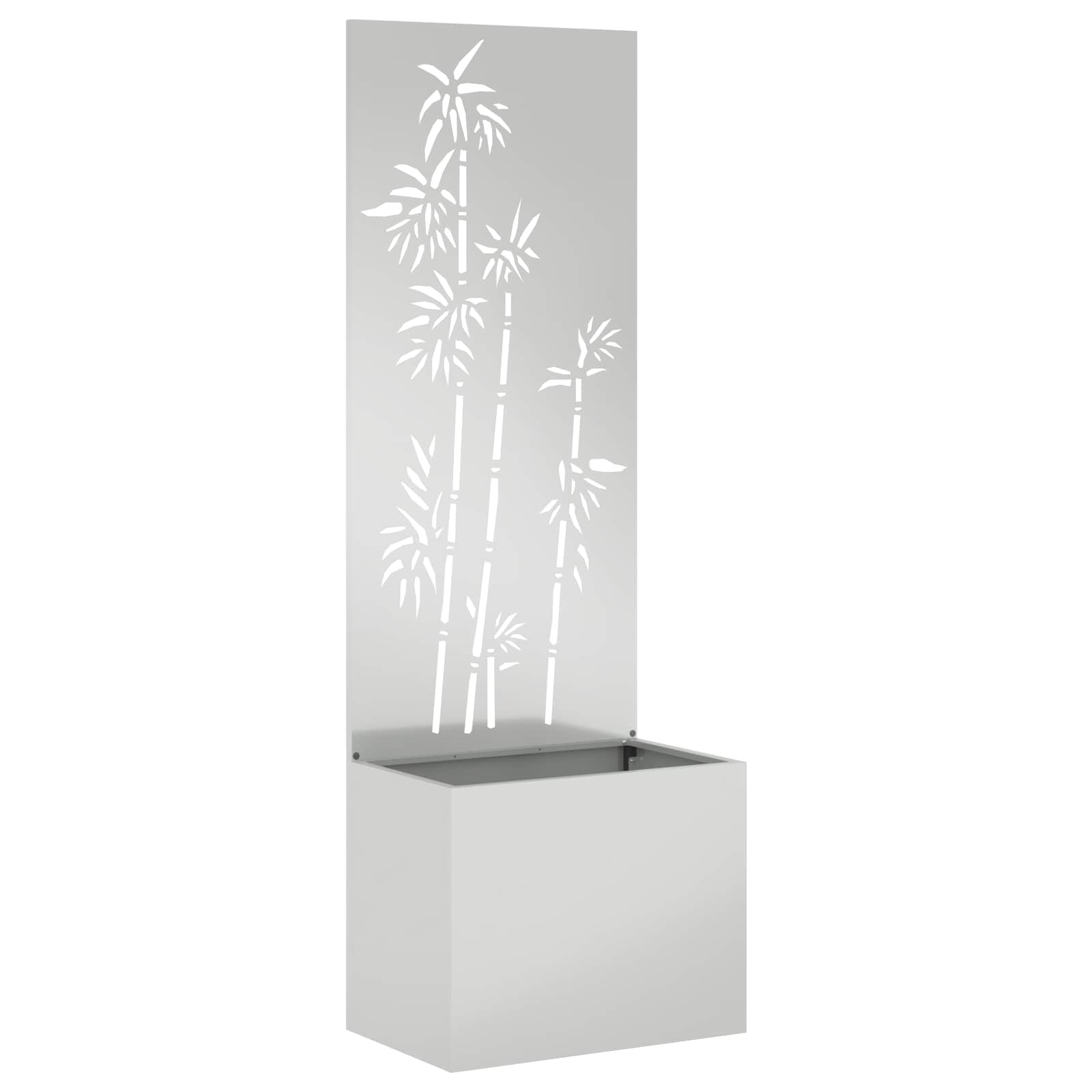 Tuin Privacy Screen Zilver 50 x 150 cm Gegalvaniseerd staal is nu te koop bij PeponiXL, paradijselijk wonen!