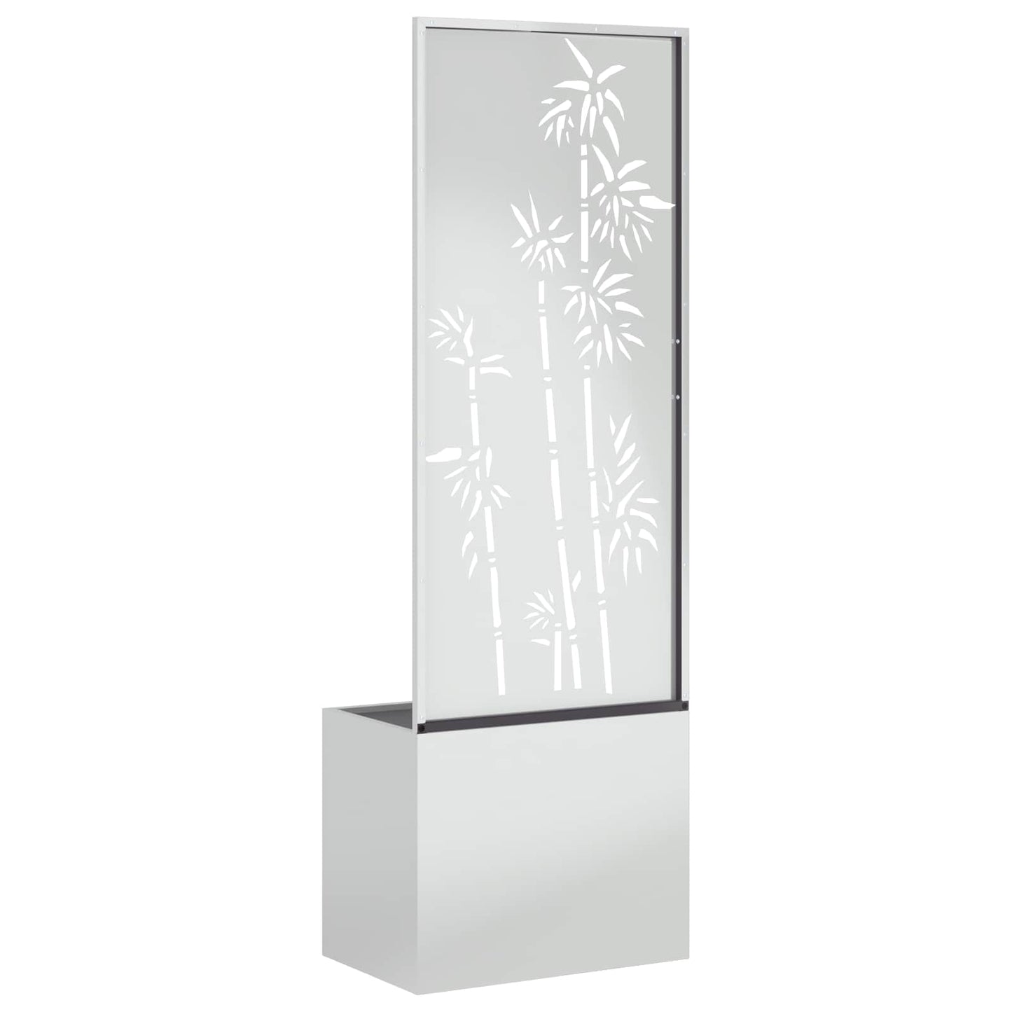 Tuin Privacy Screen Zilver 50 x 150 cm Gegalvaniseerd staal is nu te koop bij PeponiXL, paradijselijk wonen!