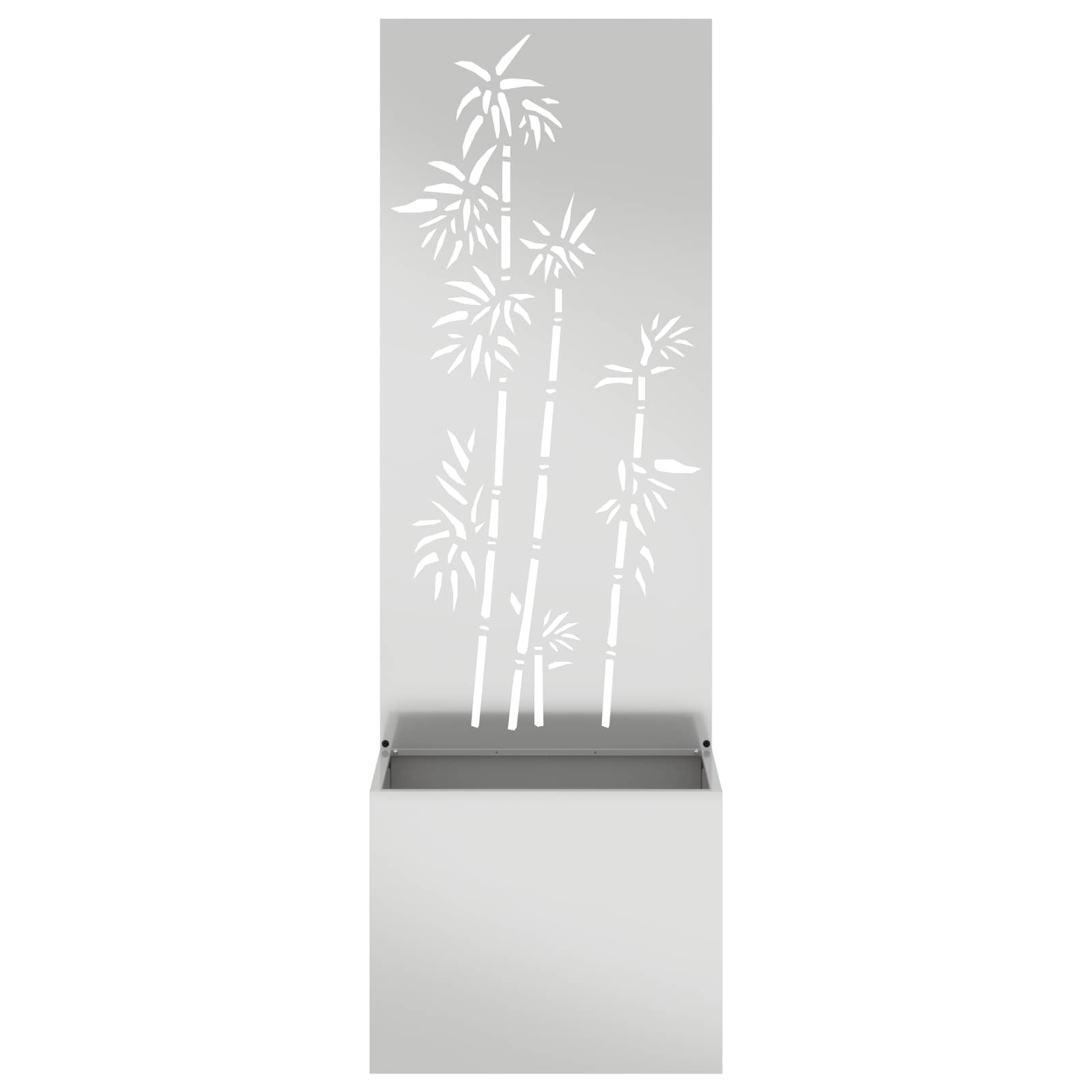 Tuin Privacy Screen Zilver 50 x 150 cm Gegalvaniseerd staal is nu te koop bij PeponiXL, paradijselijk wonen!