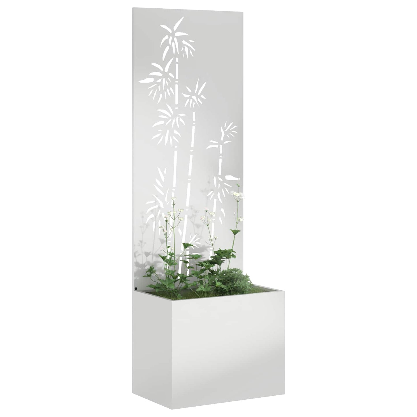 Tuin Privacy Screen Zilver 50 x 150 cm Gegalvaniseerd staal is nu te koop bij PeponiXL, paradijselijk wonen!