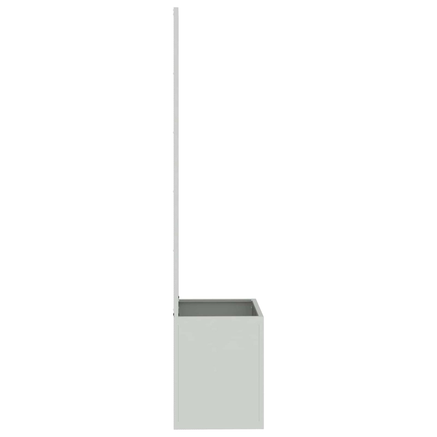 Tuin Privacy Screen Zilver 50 x 150 cm Gegalvaniseerd staal is nu te koop bij PeponiXL, paradijselijk wonen!