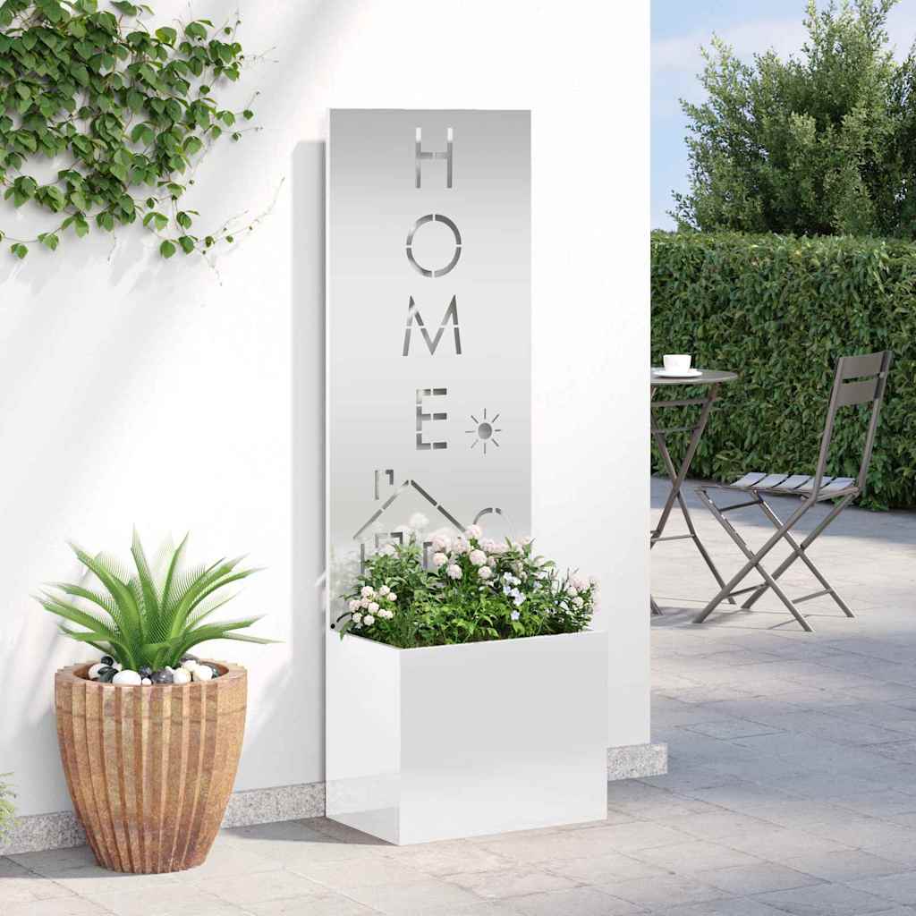 Tuin Privacy Screen Zilver 50 x 150 cm Gegalvaniseerd staal is nu te koop bij PeponiXL, paradijselijk wonen!