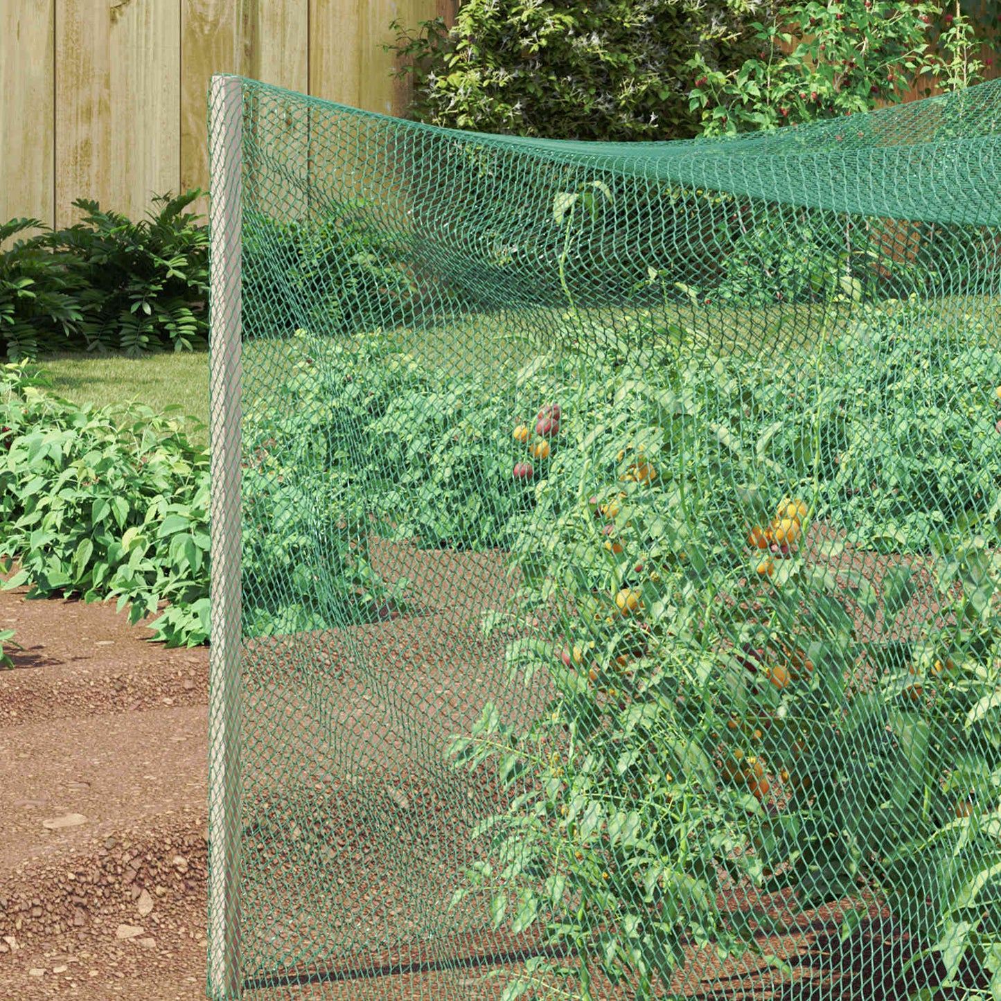 Vogel Beschermnet Groen 4 x 5 m Polyetheen is nu te koop bij PeponiXL, paradijselijk wonen!