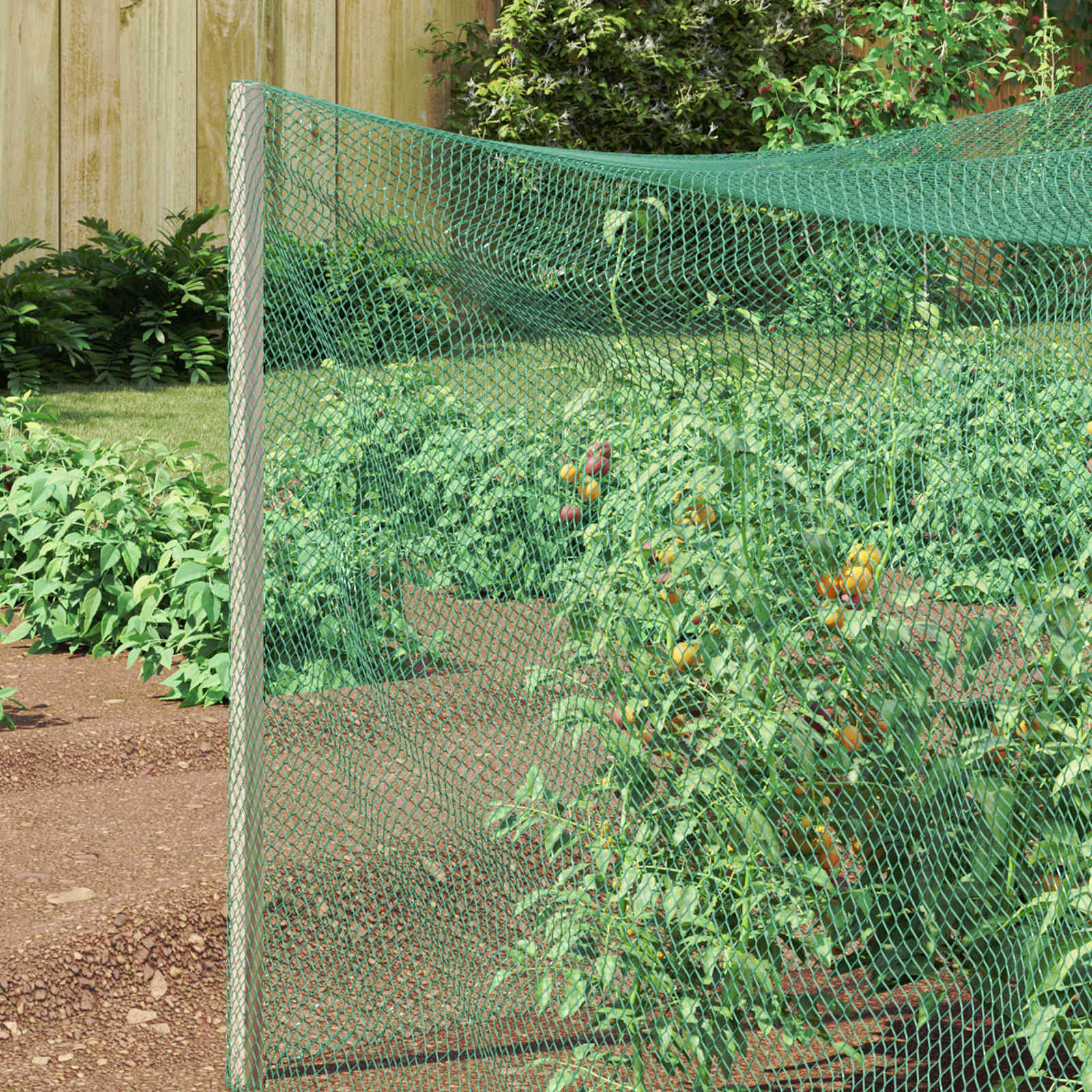 Vogel Beschermnet Groen 4 x 10 m Polyetheen is nu te koop bij PeponiXL, paradijselijk wonen!