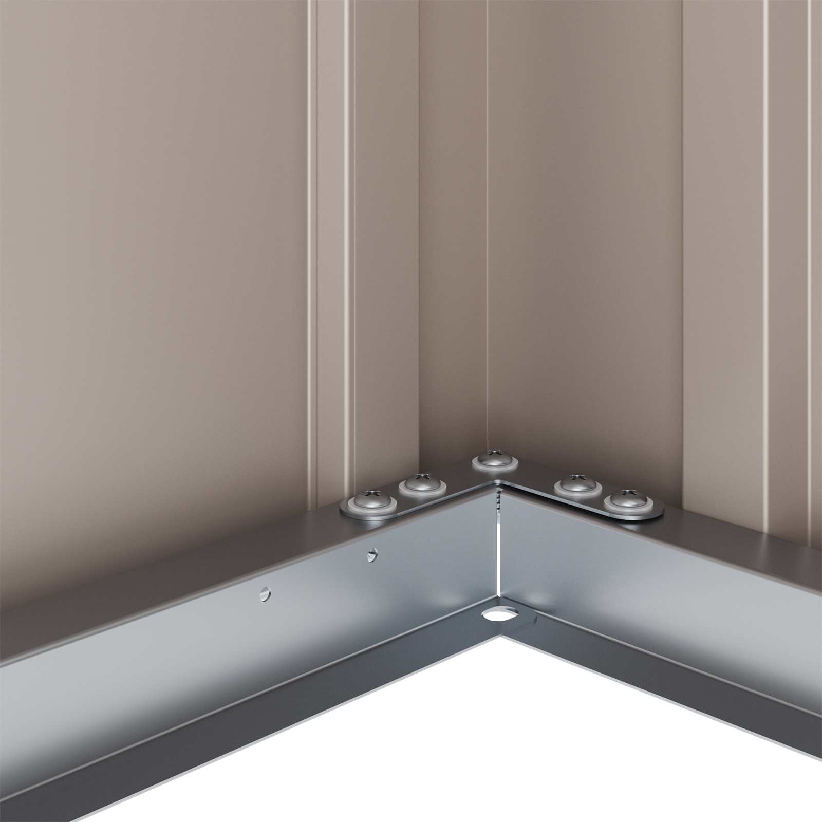 Tuinopslagdoos Zwart 101 x 56,5 x 50 cm Staal is nu te koop bij PeponiXL, paradijselijk wonen!