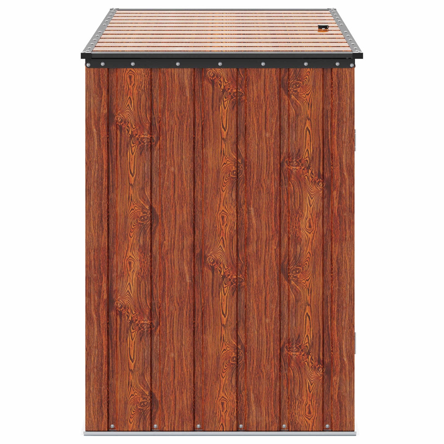 Tuinopslagdoos Bruin 151,5 x 82 x 110,5 cm Staal is nu te koop bij PeponiXL, paradijselijk wonen!