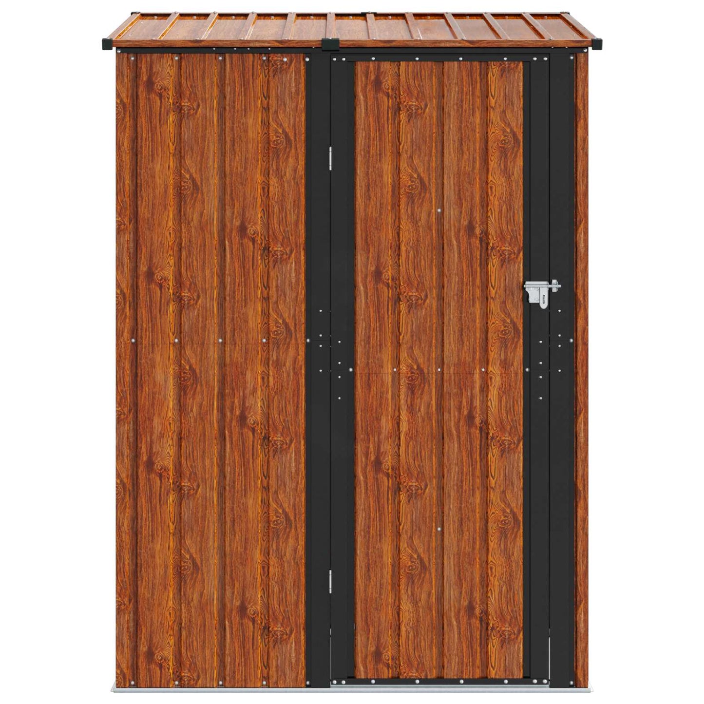 Tuinhuisjes Bruin 140,5 x 74 x 200 cm Metaal is nu te koop bij PeponiXL, paradijselijk wonen!