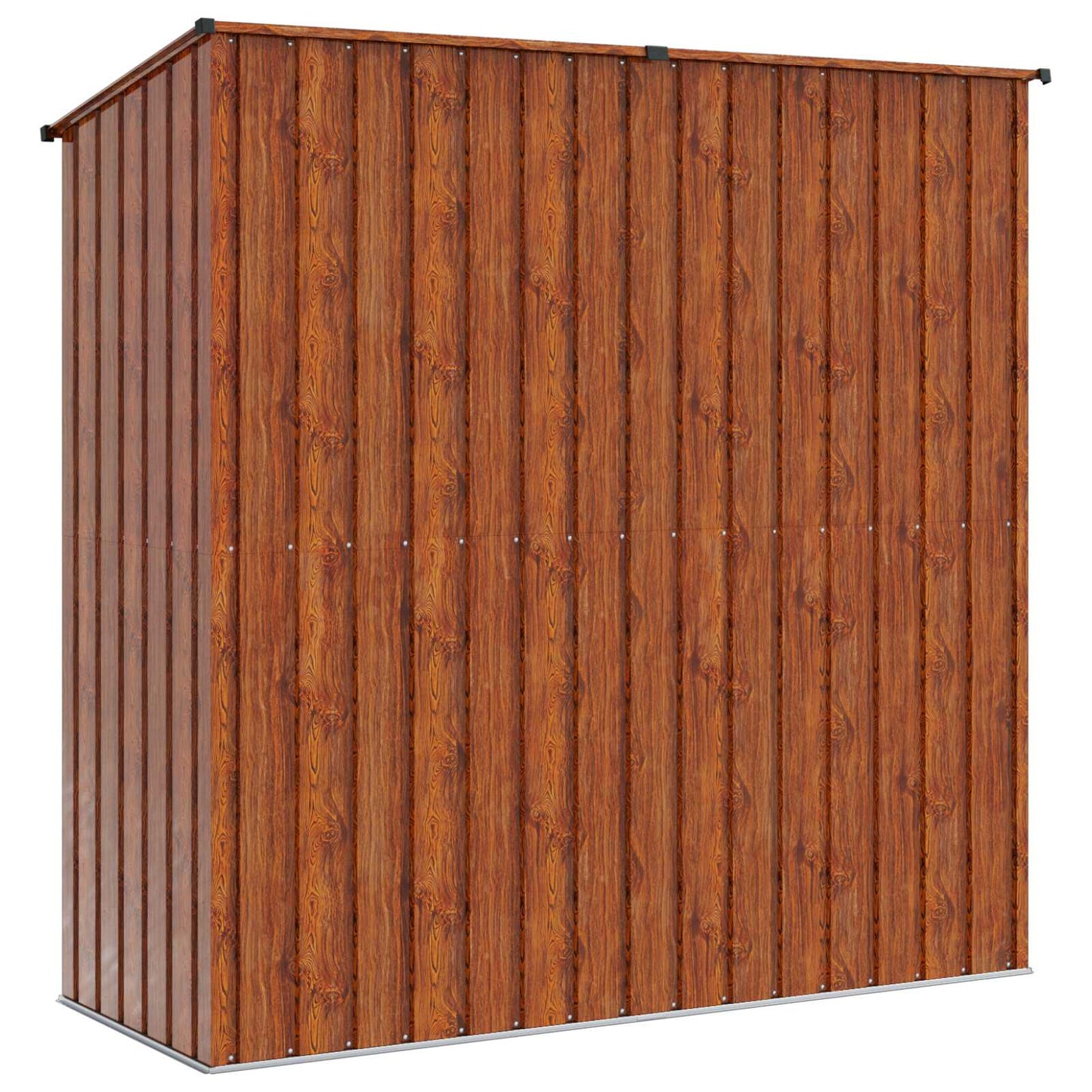 Tuinhuisjes Bruin 203 x 85,5 x 200 cm Metaal is nu te koop bij PeponiXL, paradijselijk wonen!