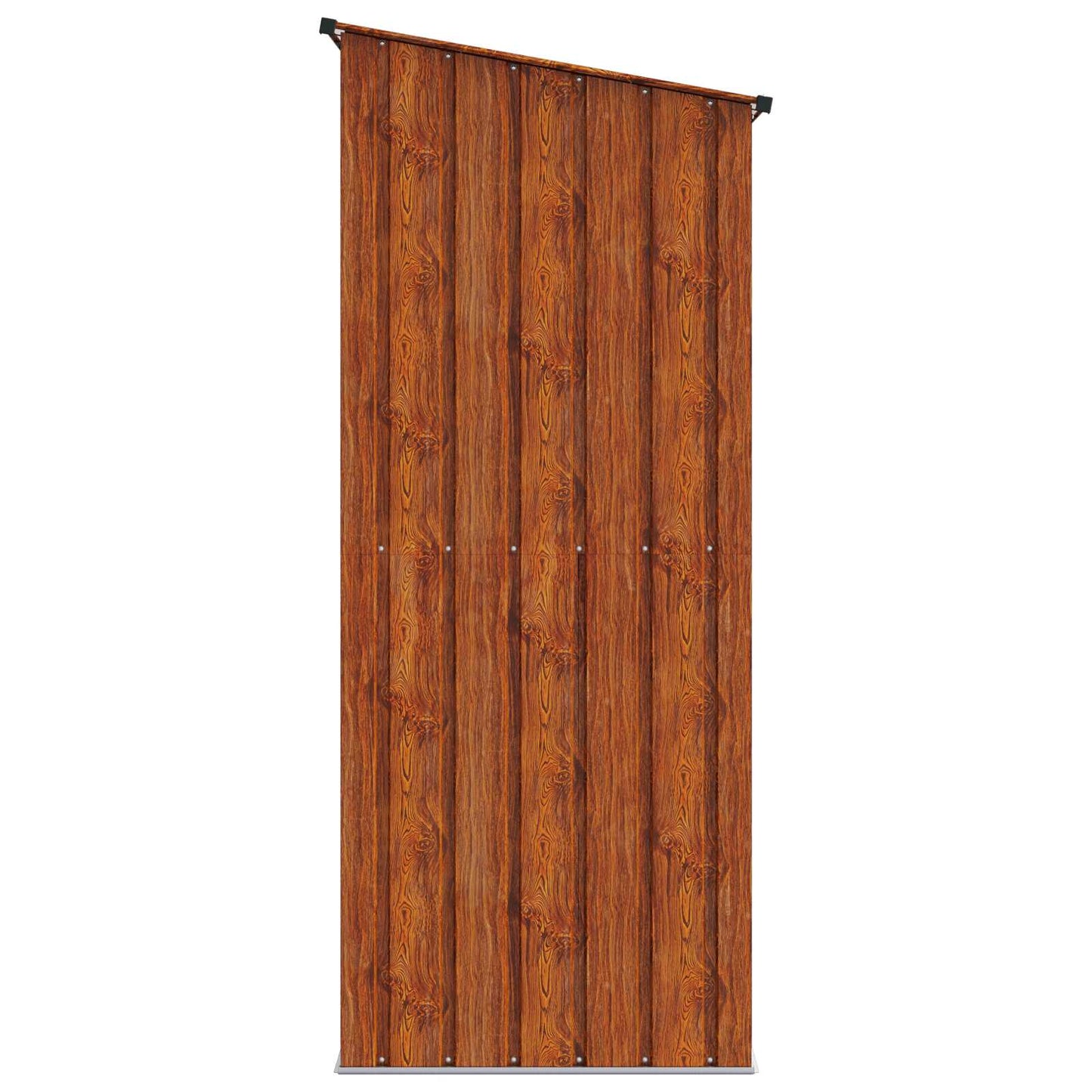 Tuinhuisjes Bruin 203 x 85,5 x 200 cm Metaal is nu te koop bij PeponiXL, paradijselijk wonen!