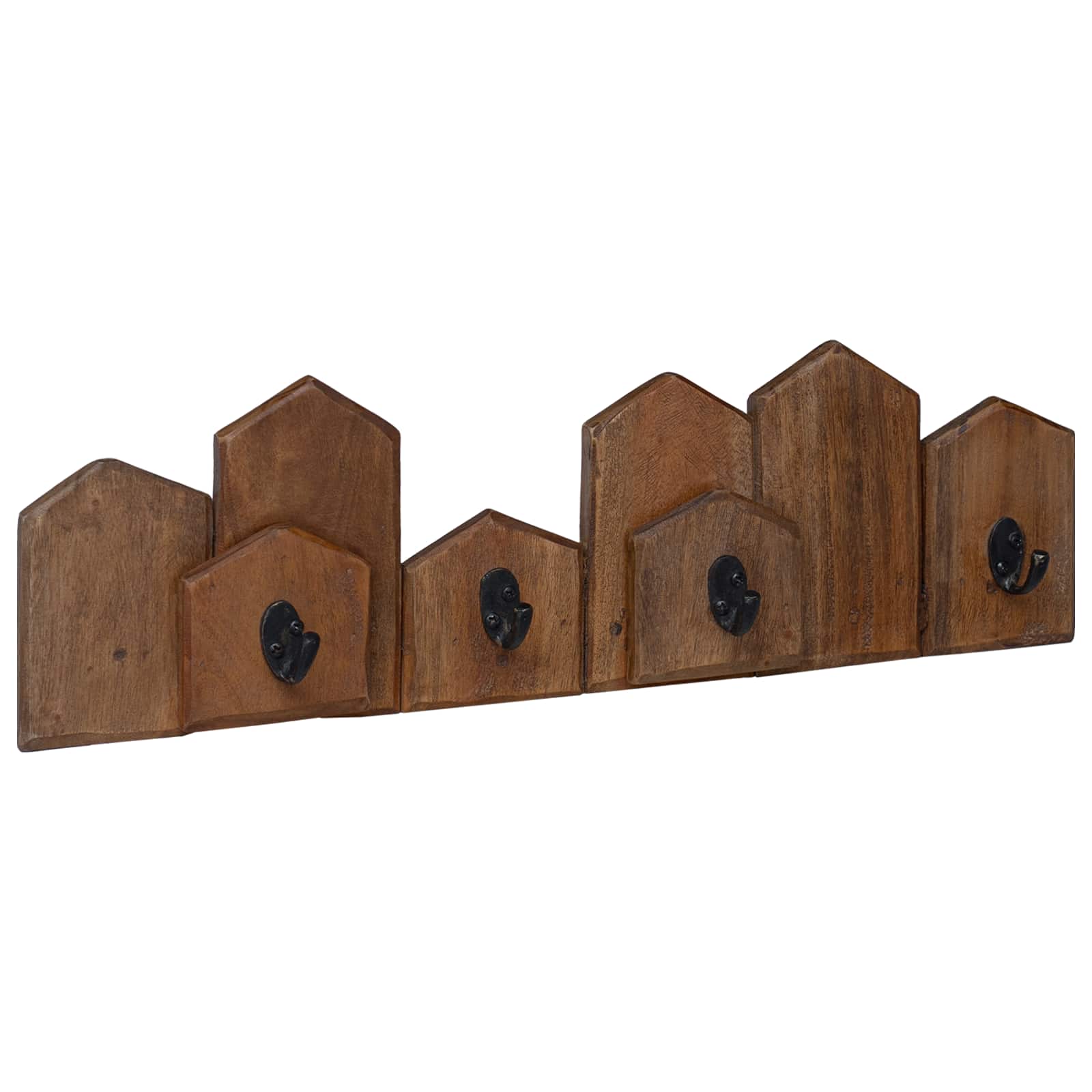 Hanger Bruin 48 x 8 x 15 cm Massief Mahoniehout is nu te koop bij PeponiXL, paradijselijk wonen!