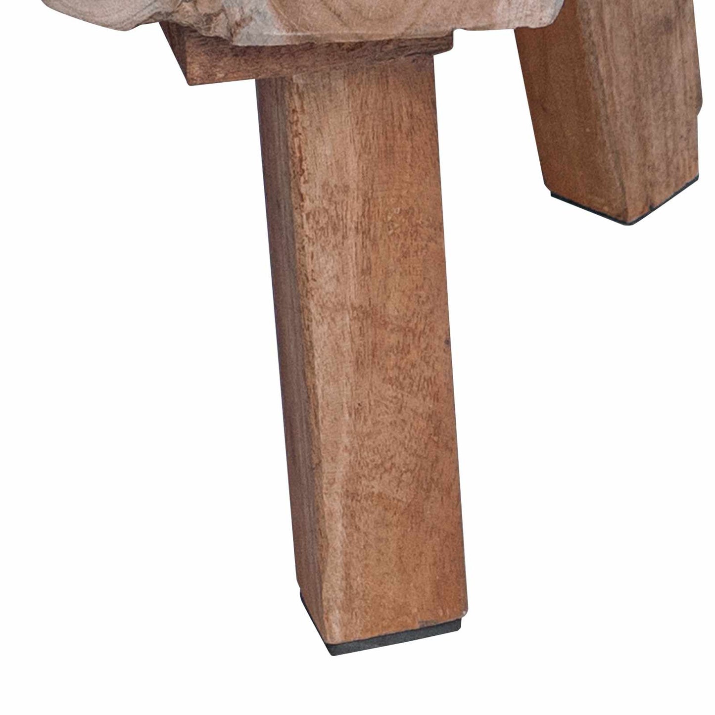 Nachtkastje Bruin 40 x 40 x 25 cm Massief Gerecycled Hout is nu te koop bij PeponiXL, paradijselijk wonen!