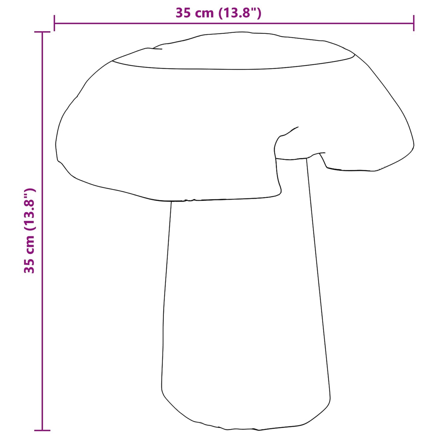 Kruk Naturel 35 x 35 x 35 cm Massief Teakhout is nu te koop bij PeponiXL, paradijselijk wonen!